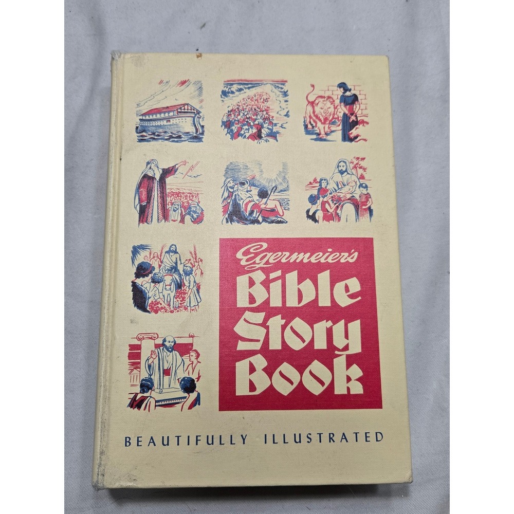 Egermeier's Bible Story Book Standard Edition Warner Press Hardcover Illustrated